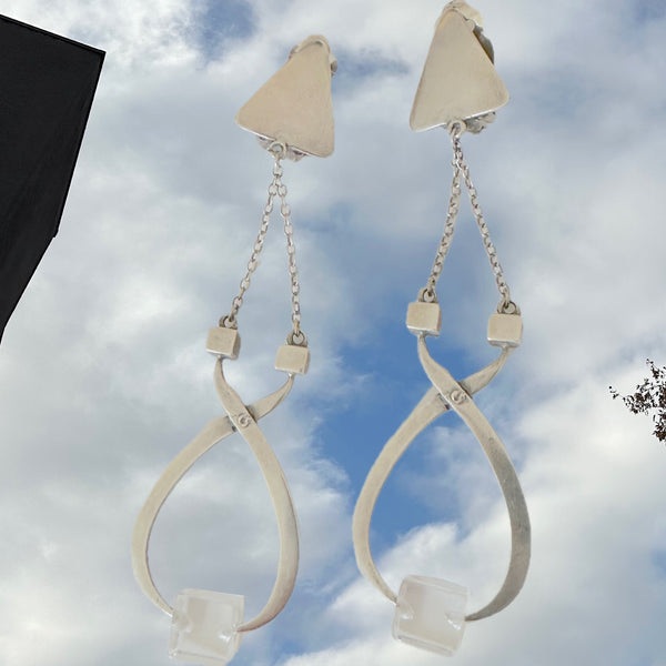 Ice Tong Earrings