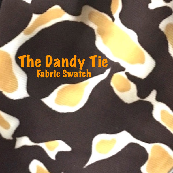 The Dandy Tie.  Each is a ONE OF A KIND and HANDMADE,by me, out of recycled neckties I handpick because of their texture or color or print. Created for men AND women, and designed to be worn for a lifetime, because of their timeless elegance, you are guaranteed to never see another like yours. Completely adjustable, the Dandy Tie is meant to be worn with or without a shirt. Use your own imagination!